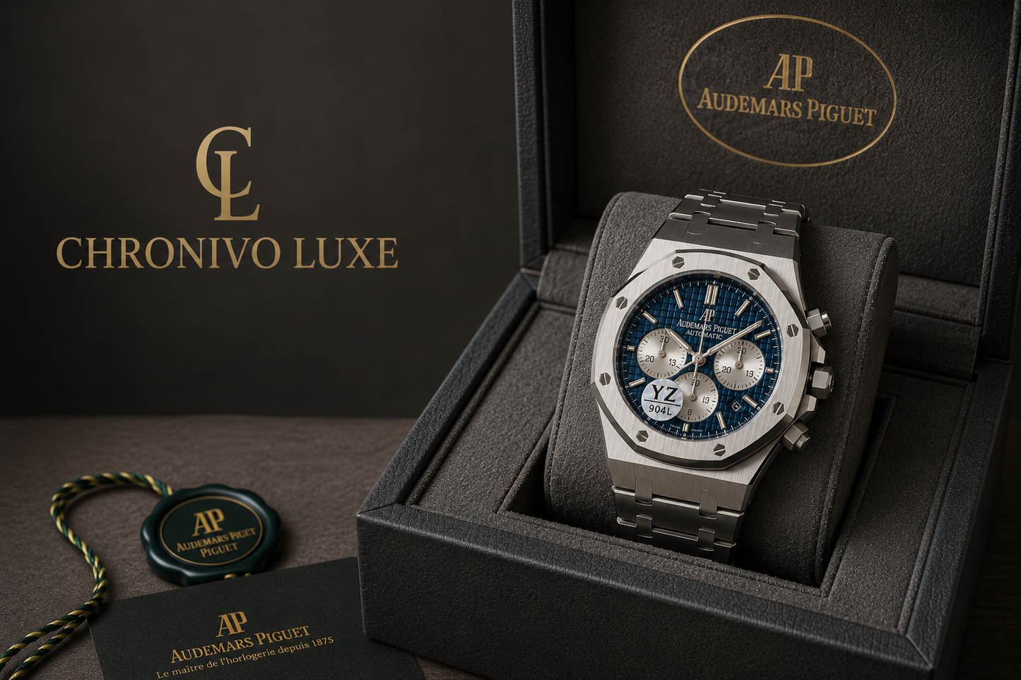 Audemars Piguet Royal Oak Blue Dial Chronographe | Chronivo Luxe