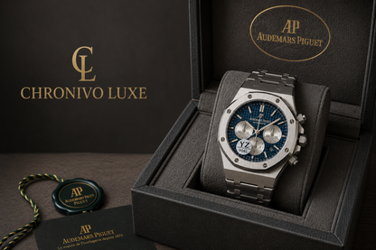 Audemars Piguet Royal Oak Blue Dial Chronographe | Chronivo Luxe