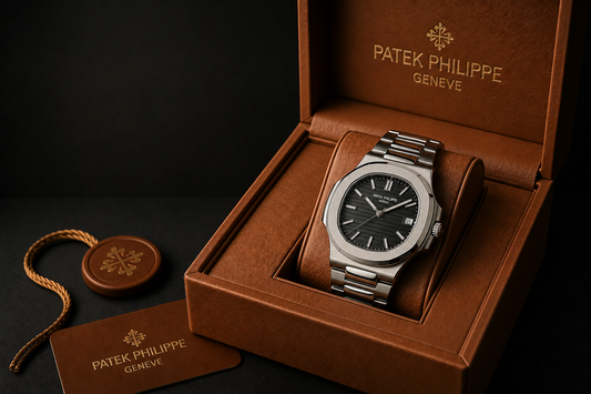 Patek Philippe Nautilus – Black Dial Stainless Steel Automatic | Chronivo Luxe