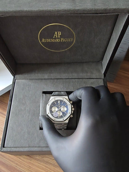 Audemars Piguet Royal Oak Blue Dial Chronographe | Chronivo Luxe