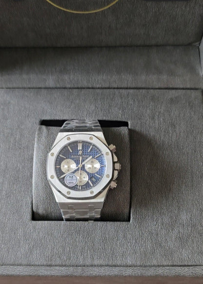 Audemars Piguet Royal Oak Blue Dial Chronographe | Chronivo Luxe