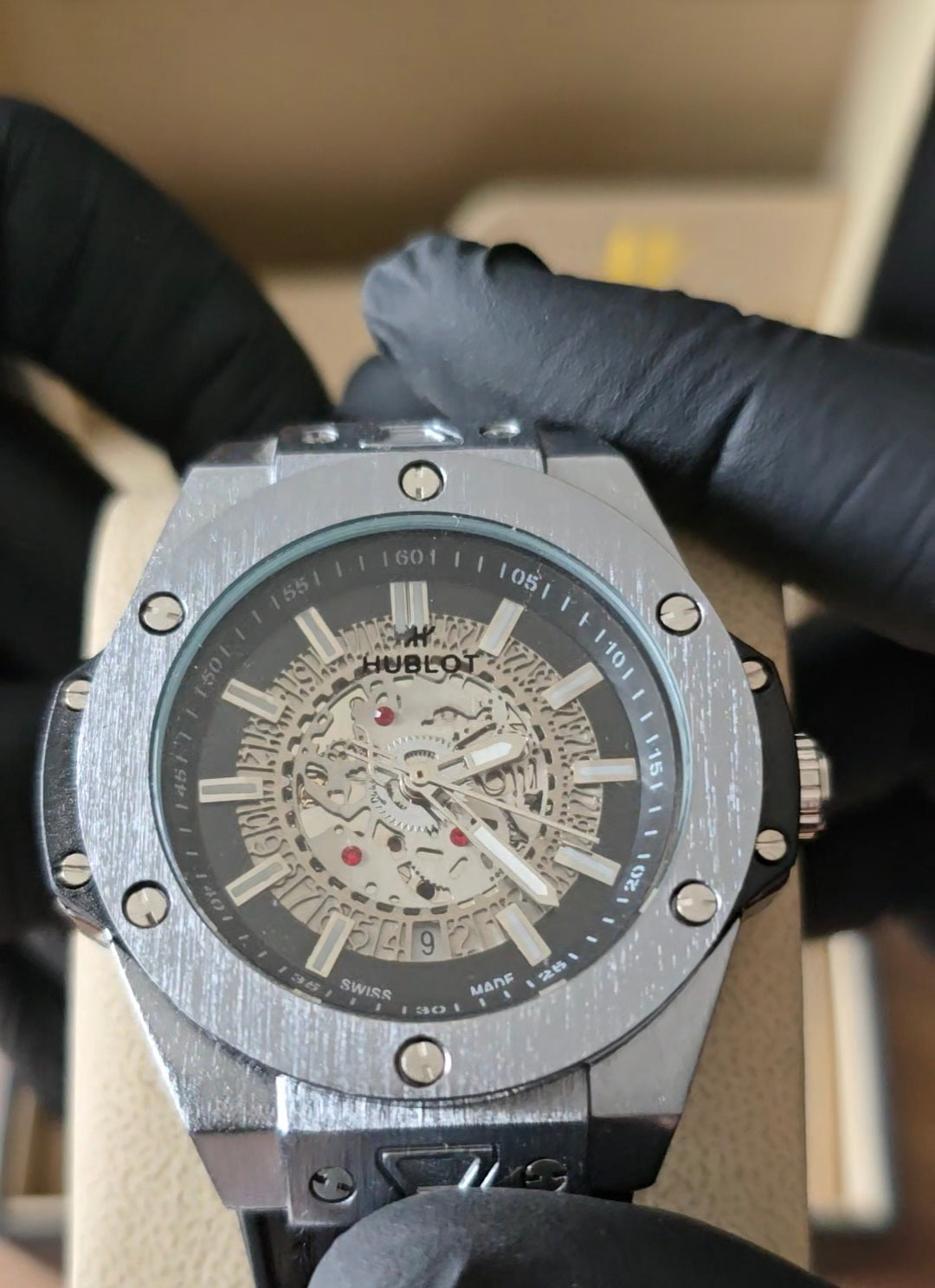 Hublot Big Bang Skeleton Automatic Titanium | Chronivo Luxe