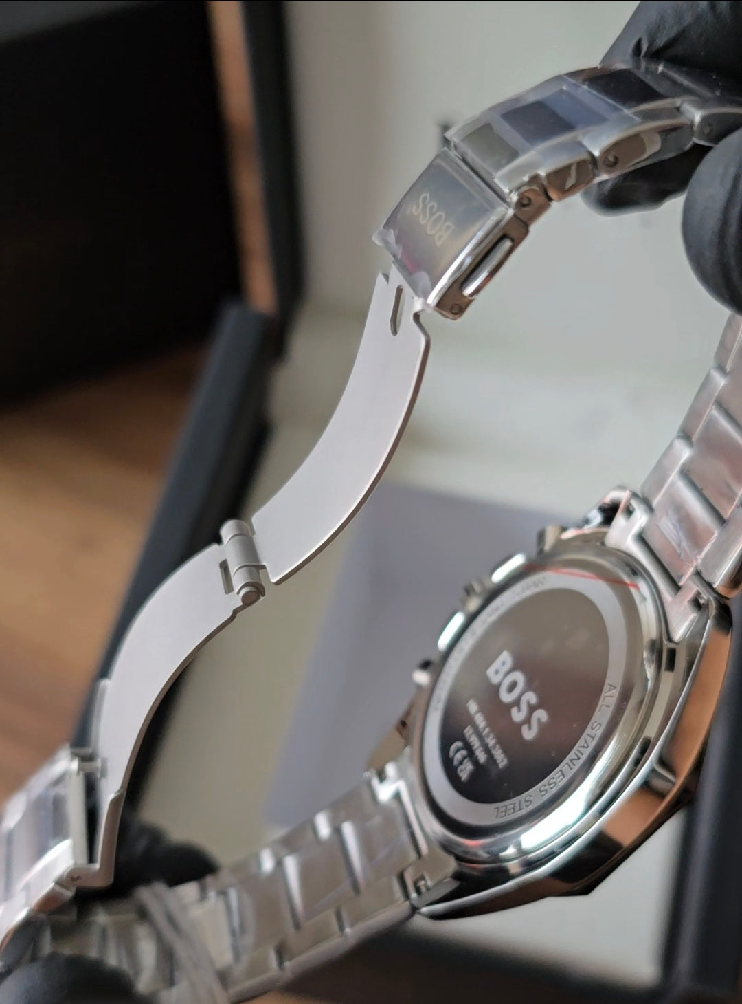 Hugo Boss Blue Dial Chronograph Stainless Steel | Chronivo Luxe