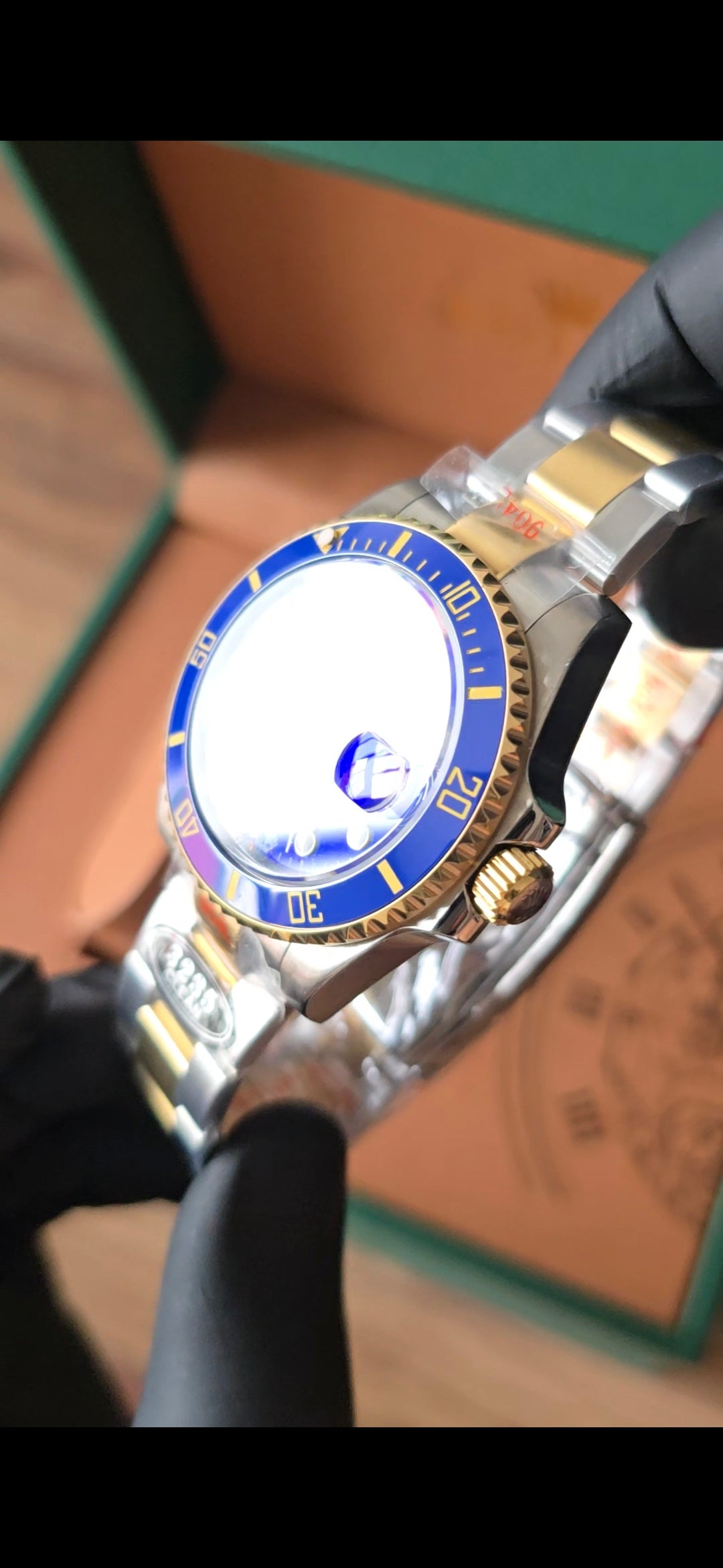 Rolex Submariner Blue & Gold Automatic Stainless Steel | Chronivo Luxe