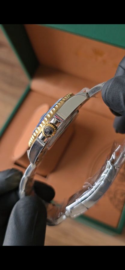 Rolex Submariner Blue & Gold Automatic Stainless Steel | Chronivo Luxe
